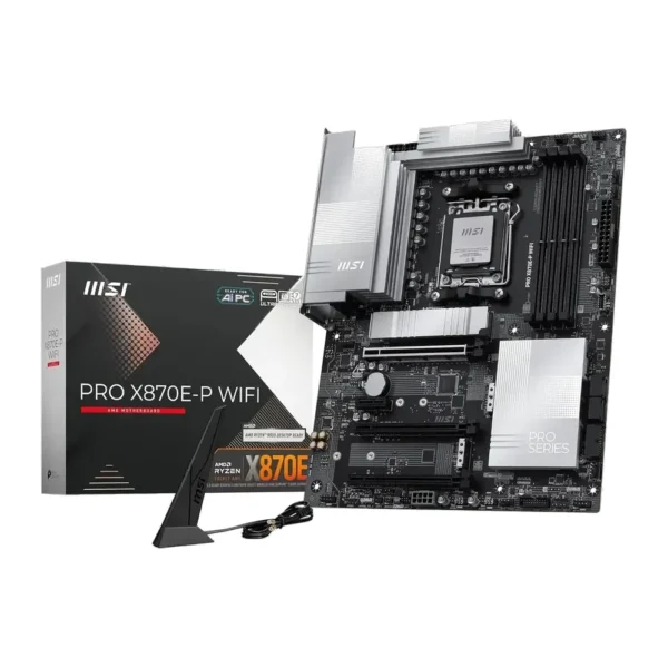 MSI PRO X870E-P WiFi AMD AM5 DDR5 ATX Motherboard