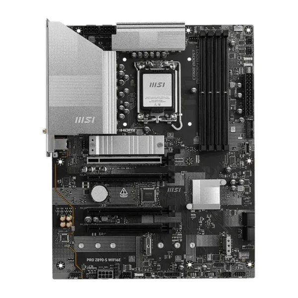 MSI PRO Z890-S WiFi6E Intel LGA1851 DDR5 ATX Motherboard