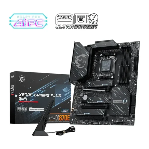 MSI X870E Gaming Plus WiFi DDR5 AMD AM5 ATX Motherboard