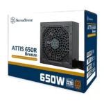 SilverStone Attis 650R 650W 80 PLUS Bronze ATX 3.1 Power Supply