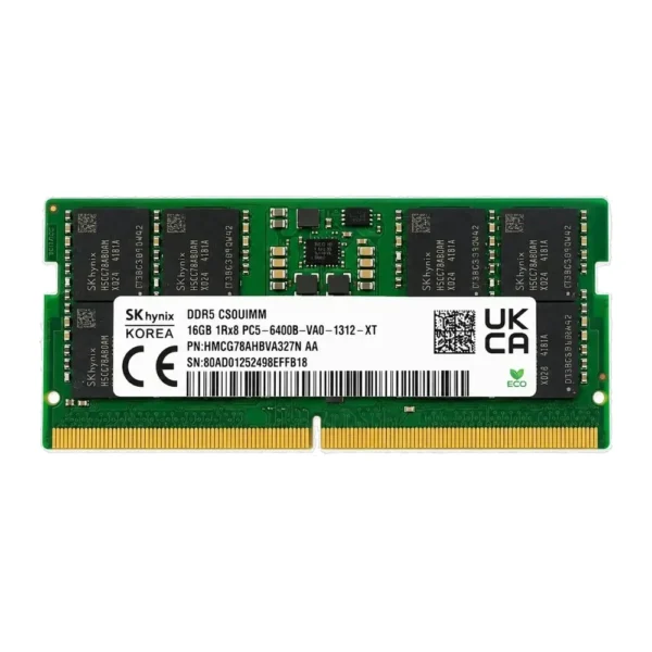 SK Hynix 16GB DDR5-6400 CSODIMM Laptop Memory