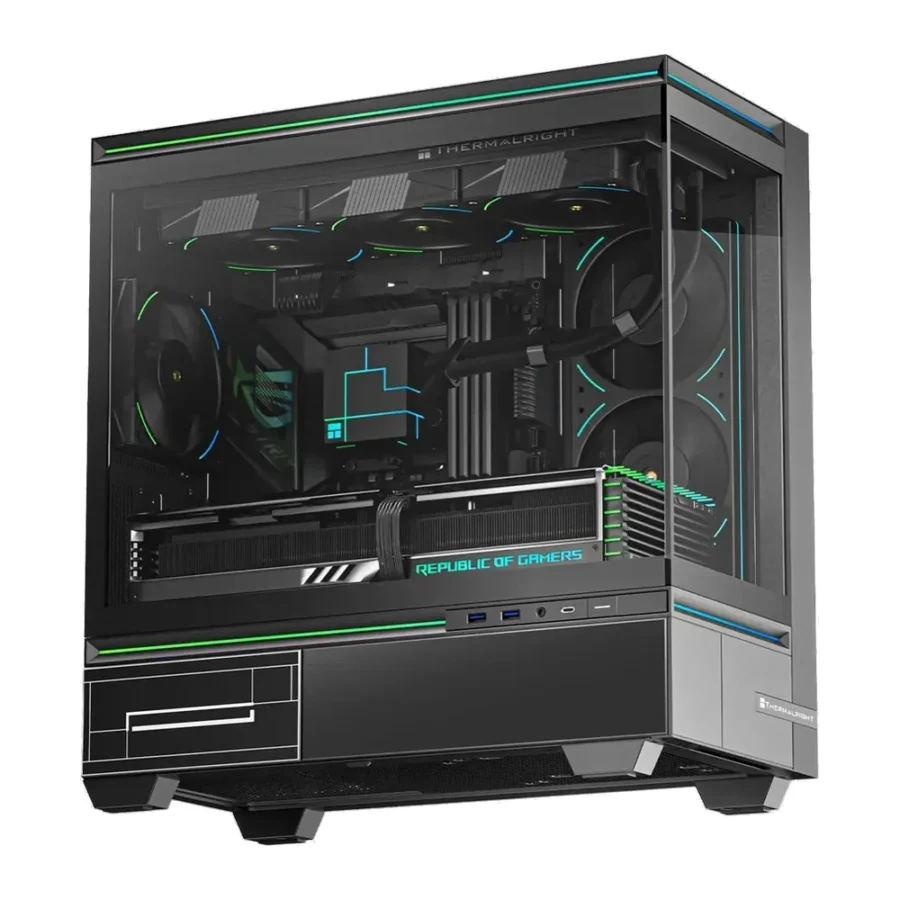 Thermalright TL-M10 Black mATX Mid-Tower Case