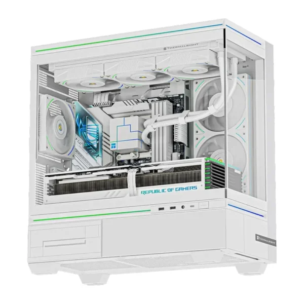 Thermalright TL-M10W White mATX Mid-Tower Case