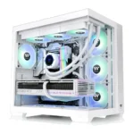 Thermaltake View 380 TG ARGB Snow ATX Case, White