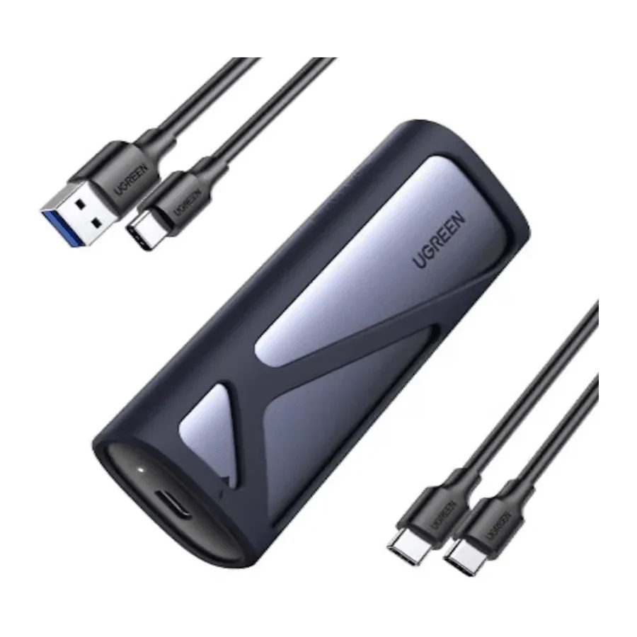 UGREEN 90264 M.2 NVMe/SATA SSD Enclosure USB-C 10Gbps USB 3.2 Gen 2