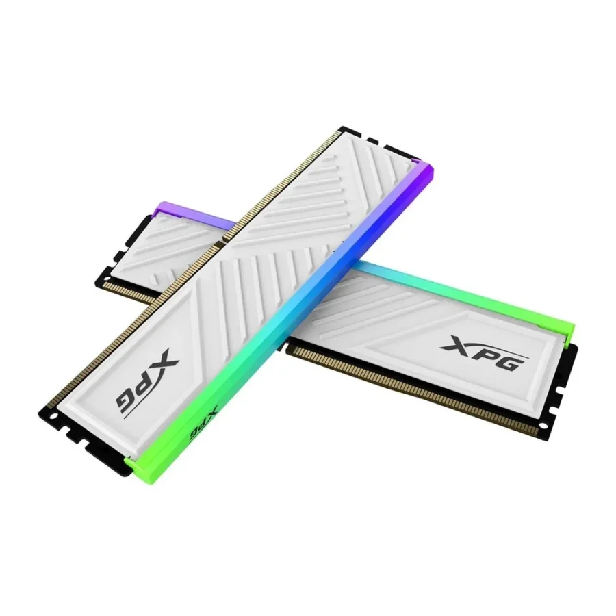 XPG Spectrix D35G RGB 16GB (2x8GB) 3200MHz C16 DDR4 DRAM Desktop Memory - White