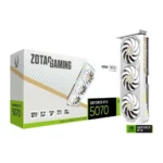 ZOTAC Gaming GeForce RTX 5070 AMP White Edition 12GB Graphics Card
