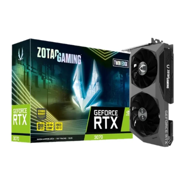 ZOTAC GAMING GeForce RTX 3070 Twin Edge 8GB GDDR6 Compact Dual Fan Graphics Card