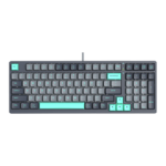 A4Tech FS300 Hot-Swappable Mechanical Gaming Keyboard, 98-Key, White Backlit, 1ms Key Response, 1000Hz Report Rate