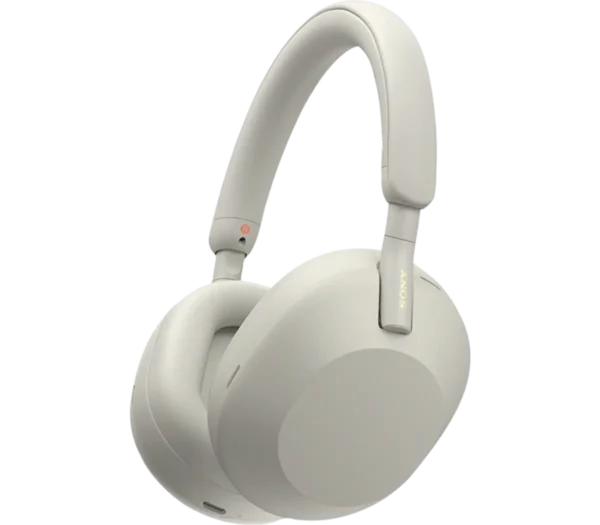 Sony WH-1000XM5 Wireless Headphones, Auto Noise Canceling Optimizer, Alexa Voice Control | Silver