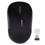 A4Tech G3-300NS 2.4G Optical Wireless Mouse - Silent Clicks | Black