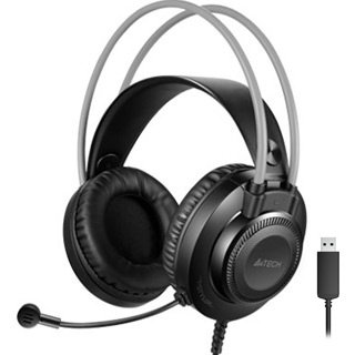 A4Tech FH200U Grey Conference USB Over-Ear Headphone