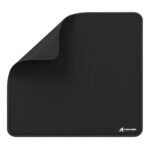 ATTACK SHARK CM02 eSports Gaming Mouse Pad, Water Resistant Coating, Fine Sand-Like Texture Control Surface, Slip-Resistant Bottom, Micro-Knit Stitched Edges, 450x400x4mm, Black