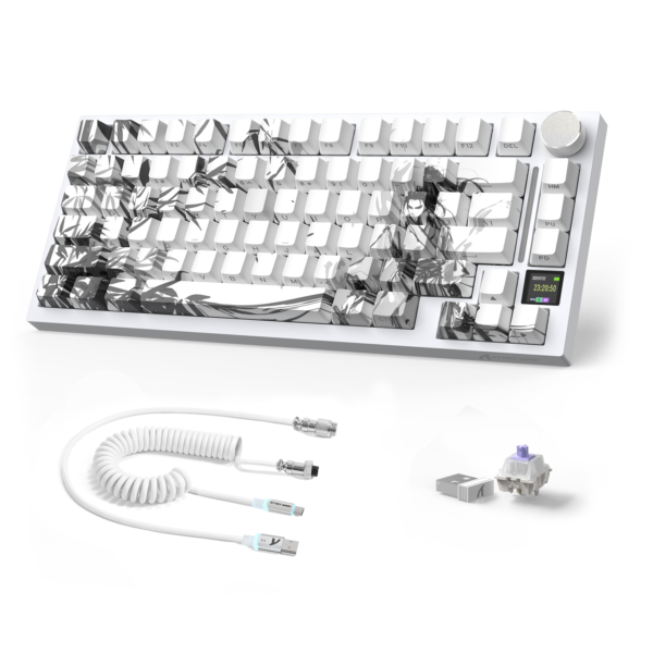 Attack Shark X820 Ultra Wireless Mechanical Keyboard 75% Moonlight Gradient