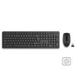 A4Tech 3330NS Wireless Desktop - Black - Keyboard & Mouse