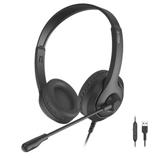A4Tech FH100U Stereo Headset - Stone Black