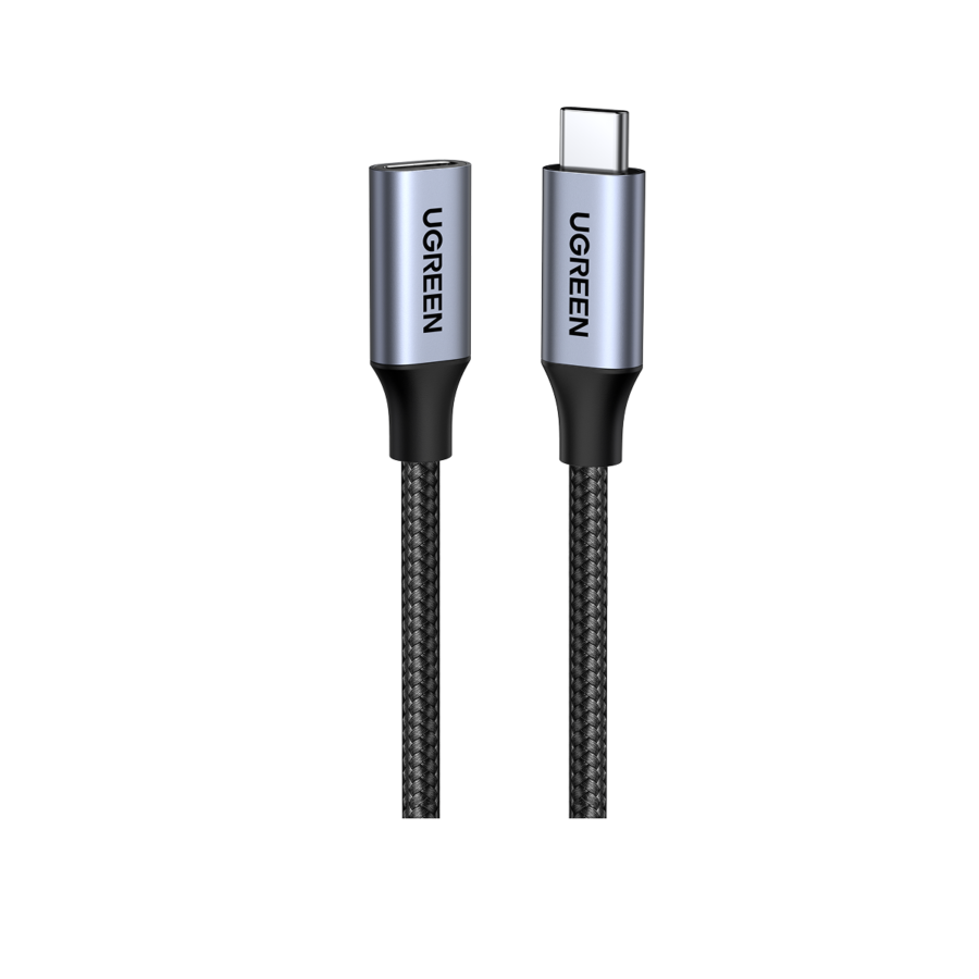 Ugreen USB-C Extension Cable 10Gbps 100W 4K 60Hz 1M Grey 30205