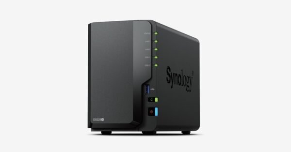 Synology DiskStation DS225+ 2-Bay NAS, Diskless