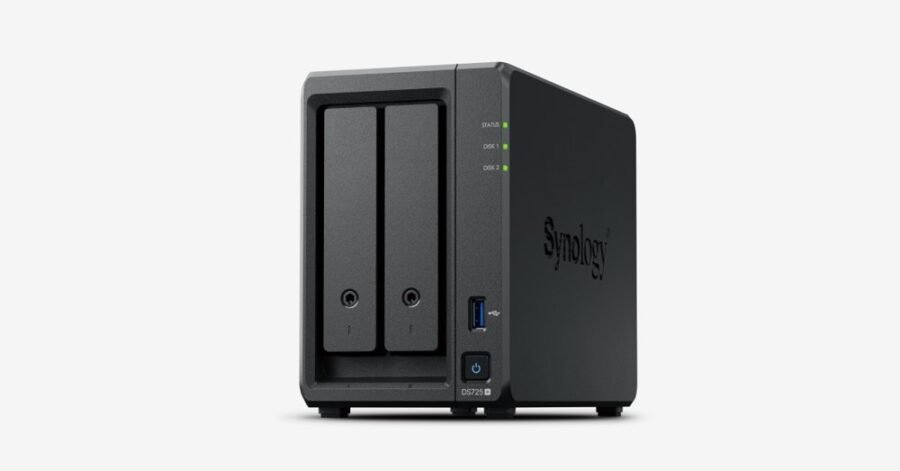 Synology DiskStation DS725+ 2-Bay Diskless