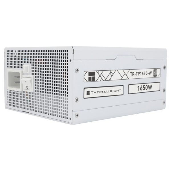 Thermalright TP-1650-W 1650W 80 PLUS Platinum Fully Modular Power Supply, Intel ATX 3.0 Certified, DC-DC Circuit Design, White