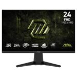 MSI MAG 245F X24 23.8 Inch FHD Rapid IPS 240Hz 0.5ms Gaming Monitor