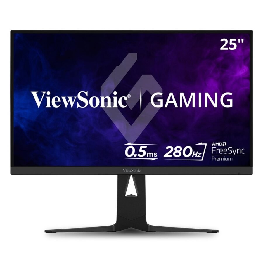 ViewSonic XG2536 24.5" 1080p 0.5ms 280Hz IPS Gaming Monitor, AMD FreeSync™ Premium, HDR10