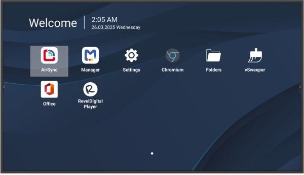 ViewSonic CDE5514-2C Commercial Display, 55", 4K UHD, Quad-Core SoC, 4GB RAM, 500-Nit