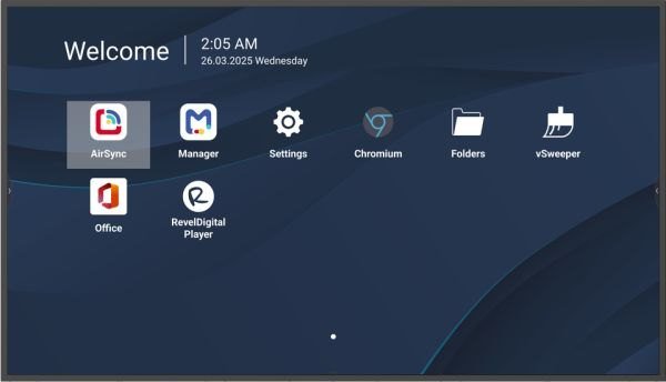 ViewSonic CDE6514-2C, 65" 4K Commercial Display, 4GB RAM, 500-Nit Brightness