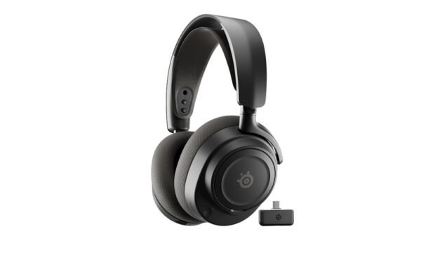 SteelSeries Arctis Nova 7P Wireless Gen 2 Gaming Headset, 50H+ Battery, Neodymium Magnetic Drivers, 2.4GHz and Bluetooth, PS5/PS4/PC/Switch 1/2/Mobile, Black 61744