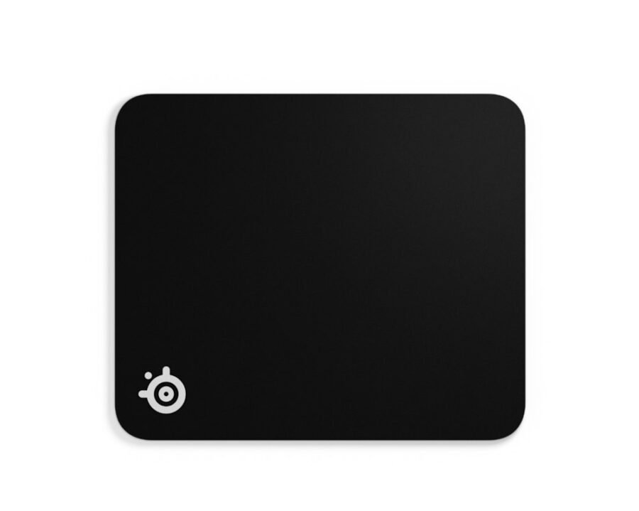 SteelSeries QcK Heavy Cloth Gaming Mouse Pad, Micro-Woven Surface, Extra Thick Non-Slip Rubber Base, Optimized for Low and High DPI Tracking, Size M 320x270x6mm, Black 63836