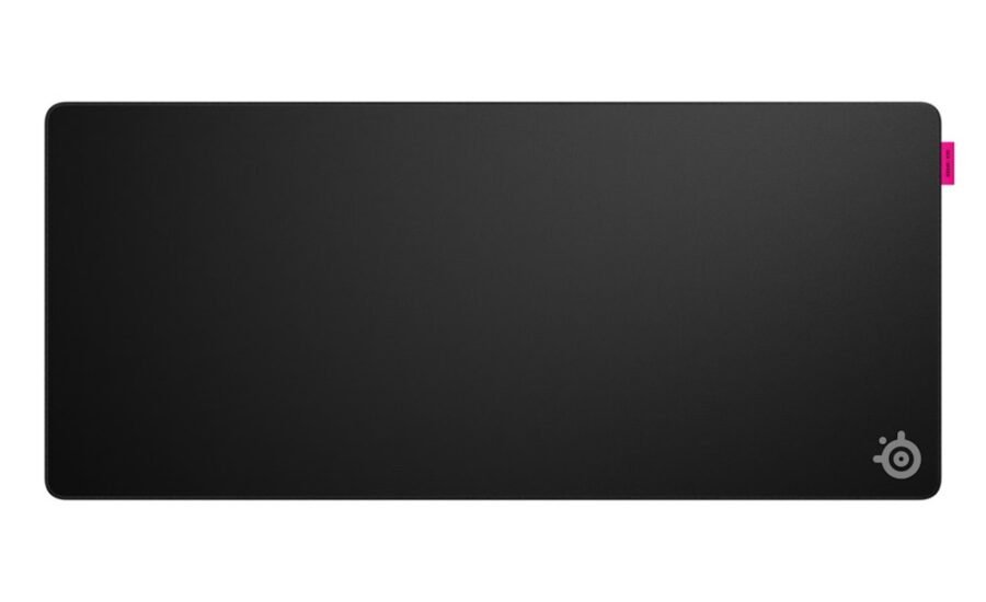SteelSeries QcK Performance XL Speed Mousepad, 900 x 400mm, 3.5mm Thick Base, Low-Profile Stitched Edges, Black, 63431