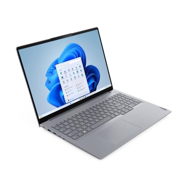 Lenovo ThinkBook 16 Gen 8 Laptop, Intel Core 5 210H, 8GB DDR5-5600, 512GB SSD, 16" WUXGA IPS, Backlit Keyboard, Fingerprint Reader, Arctic Grey, 21SH0036GQ (Official Warranty)