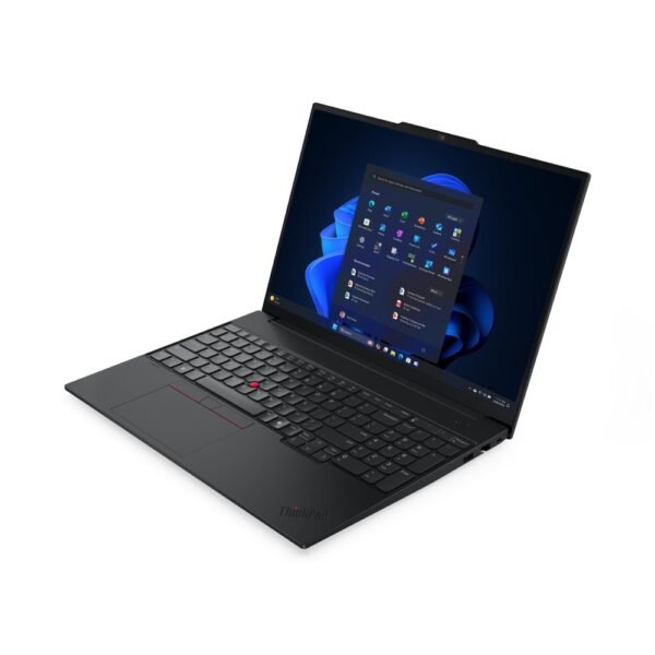 Lenovo ThinkPad E16 Gen 3 Laptop, Intel Core Ultra 7 256V, Intel Arc Graphics 140V, 16GB LPDDR5X-8533 RAM, 512GB PCIe 4.0 NVMe SSD, 16" WUXGA IPS 60Hz, Wi-Fi 6E, Black (Official Warranty)