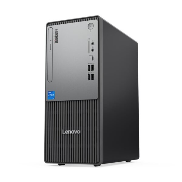 Lenovo ThinkCentre Neo 50t Gen 5 Desktop Intel Core I5-14400 8GB DDR5 512GB PCIe 4.0 NVMe SSD Black 12UD00BSGP