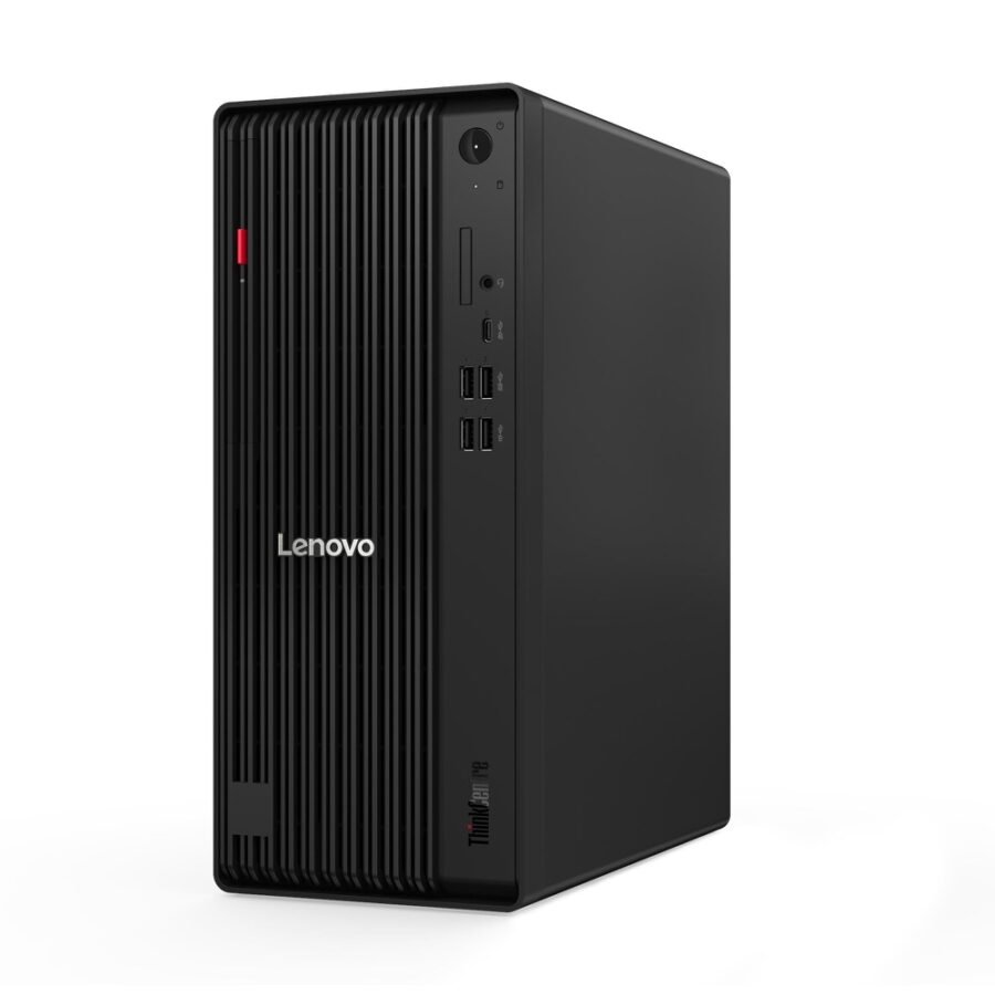 Lenovo ThinkCentre M70t Gen 6 Desktop, Intel Core Ultra 5 225 Up to 4.9GHz, 16GB DDR5-5600 RAM, 512GB M.2 PCIe 4.0 NVMe SSD, Intel Arc A310 LP 4GB GDDR6, Black (Official Warranty)
