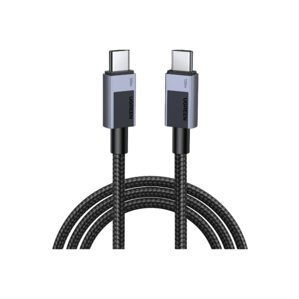 UGREEN 5 Series USB-C to USB-C PD 240W Cable, 2 Meter, 480Mbps USB 2.0 Data Sync, Intelligent E-Marker Chip, Nylon Braided, Model 45068