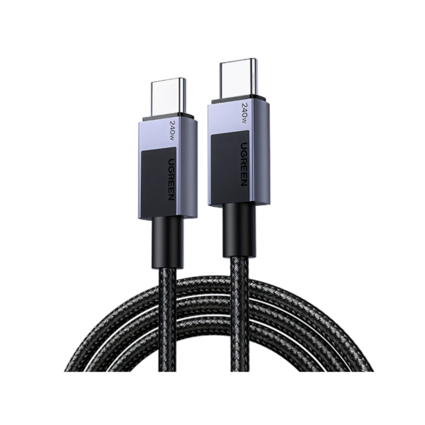 UGREEN 45067 USB-C to USB-C Cable, 240W PD3.1/PPS Fast Charging, 480Mbps USB 2.0 Data Sync, 1 Meter