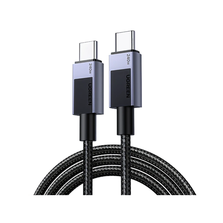 UGREEN 45067 USB-C to USB-C Cable, 240W PD3.1/PPS Fast Charging, 480Mbps USB 2.0 Data Sync, 1 Meter