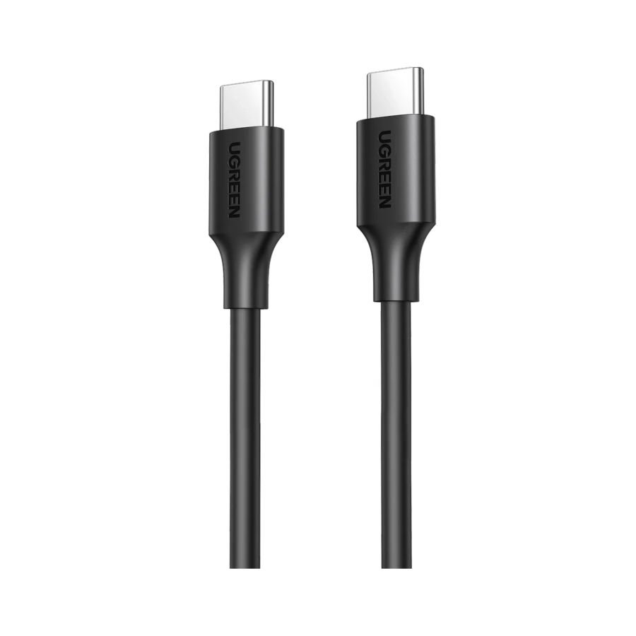 UGREEN 60W USB Type-C Charging Cable, 3A PD 3.0 Fast Charge, USB C to USB C, Up to 480Mbps Data Transfer, 1M, 50997