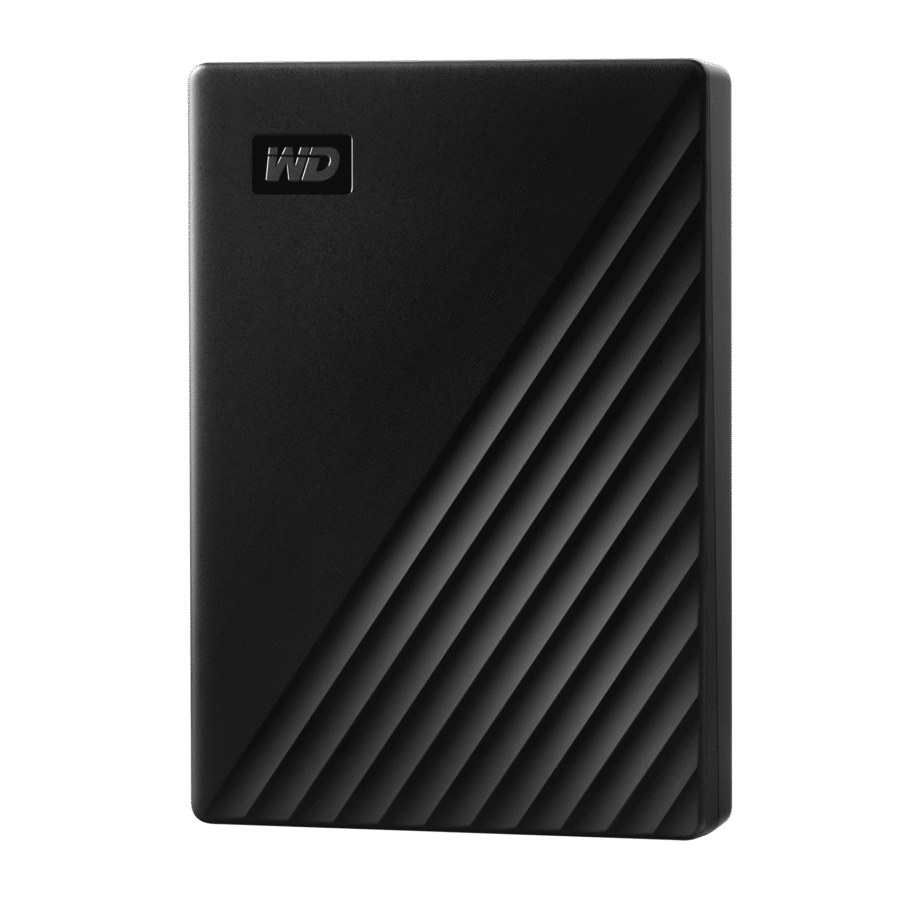 WD My Passport Portable Hard Drive, 4TB, USB 3.0, Black, WDBPKJ0040BBK