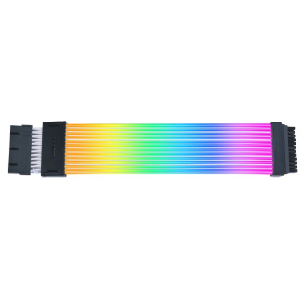 Lian Li Strimer Wireless 24 Pin with Controller, Addressable RGB Power Extension Cable, 2.4GHz Wireless Control, G89.PW24-1W-T.00