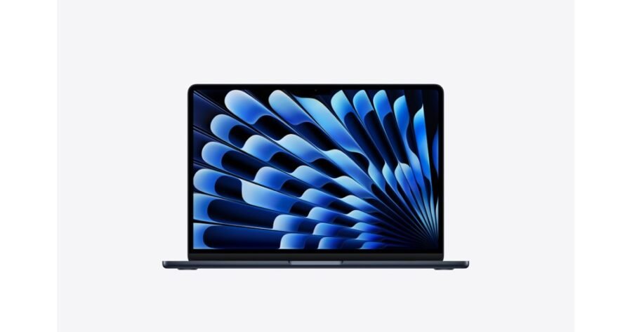 Apple MacBook Air 13, Apple M5 10-Core Chip, 16GB Unified RAM, 1TB SSD, 13.6" 2560 x 1664 Liquid Retina Display, 10-Core GPU, macOS, Midnight, MDHF4