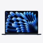 Apple MacBook Air 13 Inch Laptop Apple M5 10-Core 16GB RAM 512GB SSD Backlit Keyboard Touch ID Midnight MDHE4