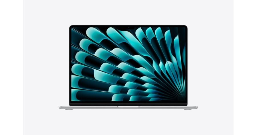 Apple MacBook Air 15 inch Apple M5 10-Core Chip 16GB Unified RAM 512GB SSD Silver MDV94