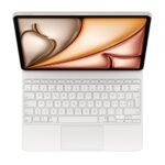 Apple Magic Keyboard MDFW4 for 13 Inch iPad Air M3, US English, Glass Touchpad, 14-Key Function Row, Floating Cantilever Design, Foldable Case, USB-C Pass-Through Charging