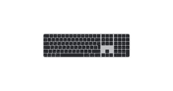 Apple Magic Keyboard with Touch ID and Numeric Keypad (USB-C, Black Keys) MXK83