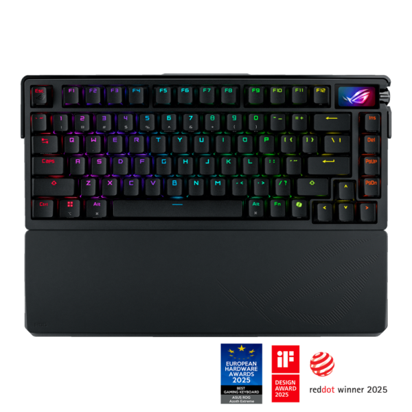 Asus ROG Azoth Extreme Gaming Keyboard Customizable 75% Gaming Keyboard Black