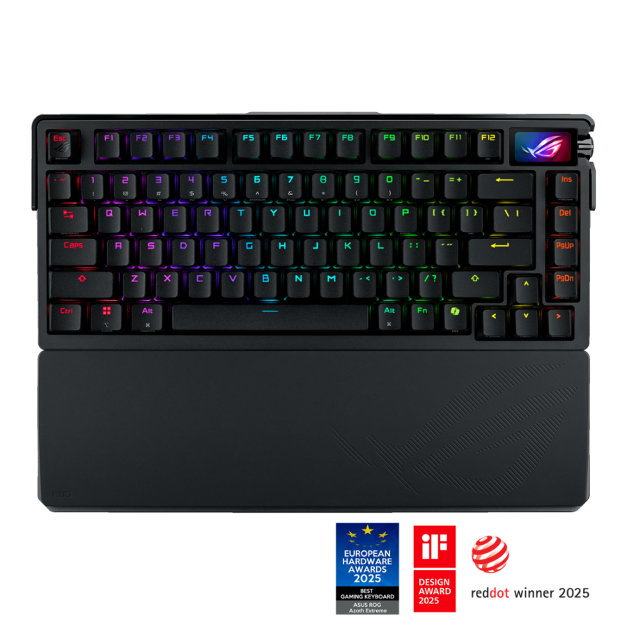 Asus ROG Azoth Extreme Gaming Keyboard Customizable 75% Gaming Keyboard Black