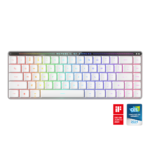 ASUS ROG Falchion RX Low Profile Gaming Keyboard, 65% Compact Wireless, ROG RX Low-Profile Optical Switches, Tri-Mode Bluetooth Up to 3 Devices 2.4GHz USB, ROG SpeedNova, ROG Omni Receiver