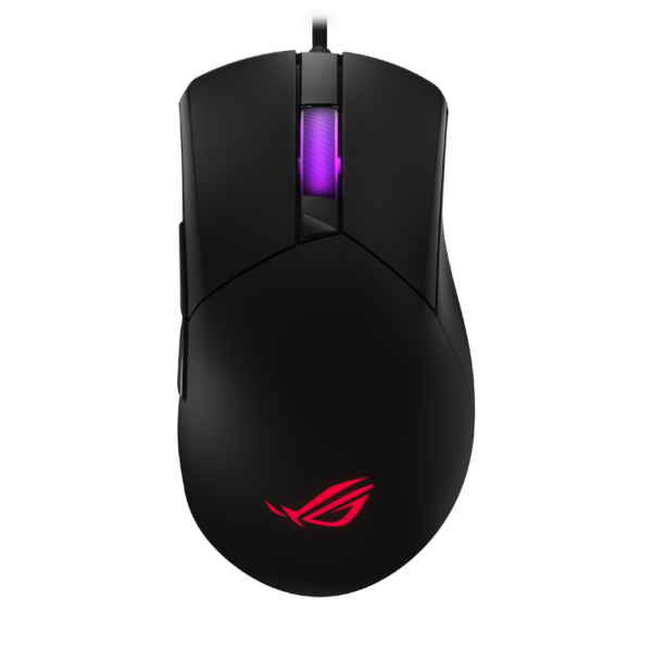 Asus ROG Gladius III Core Gaming Mouse, 12000 DPI, 1000Hz Polling Rate, 72g, Wired, Black